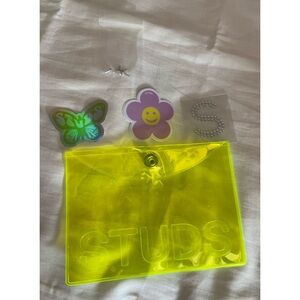 🌸✨NWT STUDS brand - Four Pack of 6 mm Silver Flatback Posts